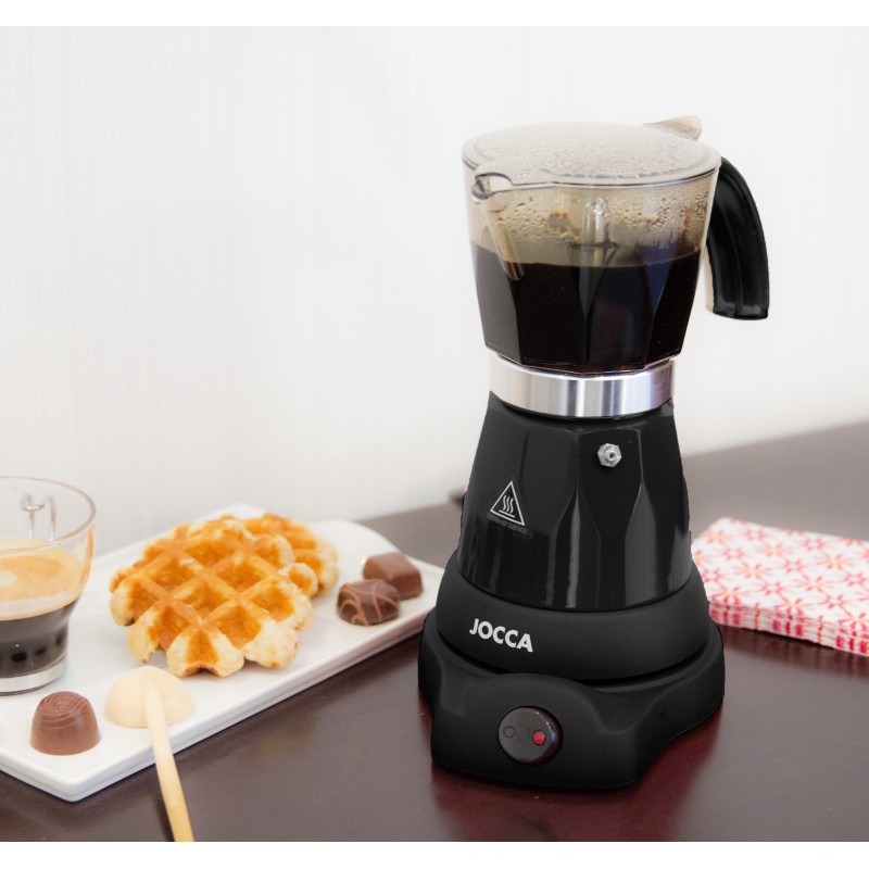 ELECTRIC ITALIAN COFFE MAKER 6 MUG
