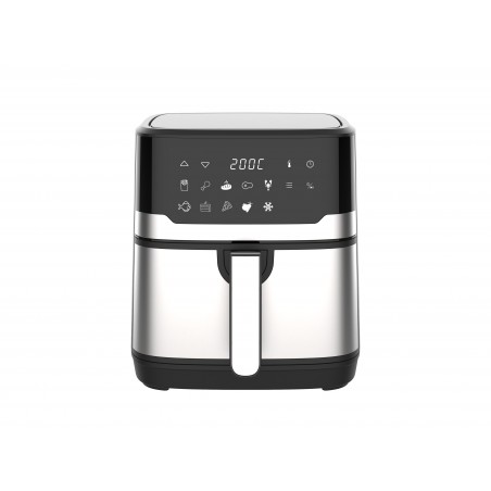 Digitale luchtfriteuse 6.5L zilver