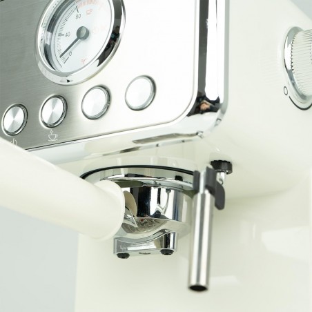 Retro espresso kaffemaskine 15 barer med aftageligt indbetaling 1.7L