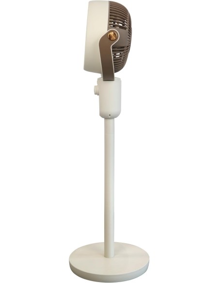 VENTILADOR DE PIE OSCILANTE CREMA 2