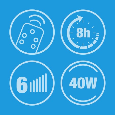 CEILING FAN WITH LIGHT AND SUMMER/WINTER FUNCTION