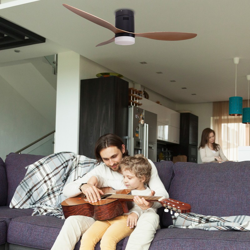 CEILING FAN WITH LIGHT AND SUMMER/WINTER FUNCTION