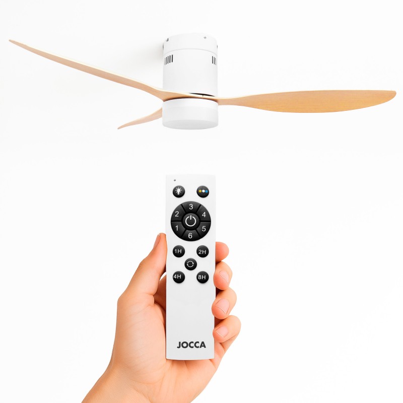 Ventilador de teto com luz e função de verão /...