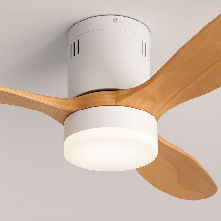 Mennyezeti ventilátor könnyű és nyári funkcióval / télen