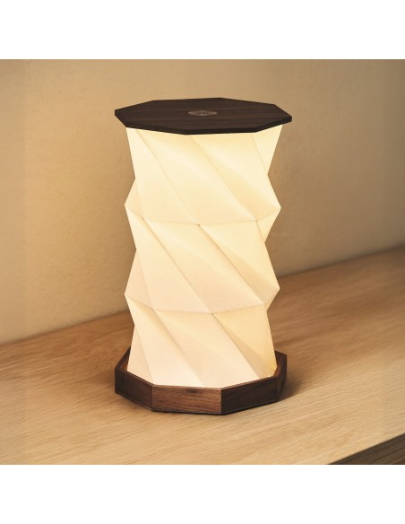 Zložljiva LED svetilka z nastavljivo svetlobo in origami oblikovanje