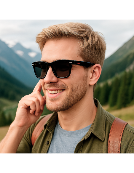 Occhiali da sole con Bluetooth e lenti polari UV400