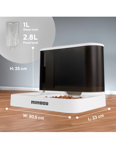 Dispensador Automático de Agua y Comida