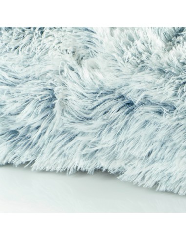 Cama rectangular de pelo para mascotas