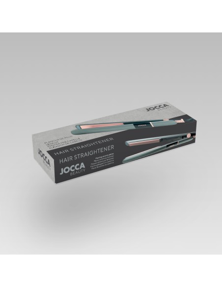 HAIR STRAIGHTENER WITH FLOATING CERAMIC PLATES AND HEAT RESISTANT COVER