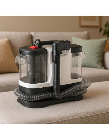 ASPIRADOR DE TAPICERÍAS LIMPIEZA POR AGUA Y...