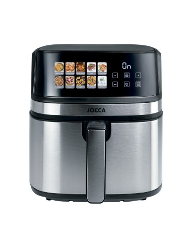 8L DIGITAL AIR FRYER WITH DOUBLE RESISTANCE AND COLOR DISPLAY