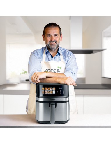 8L DIGITAL AIR FRYER WITH DOUBLE RESISTANCE AND...