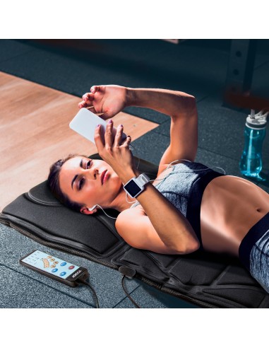 Colchão de massager e bolsa de suporte de massagem