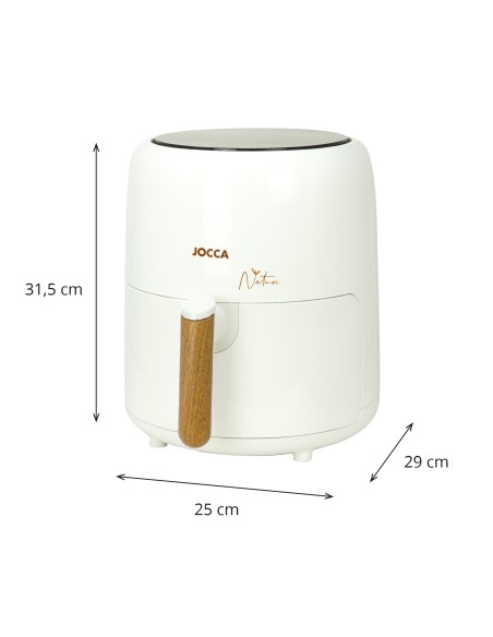 3.8L DIGITAL AIR FRYER - NATURE WHITE