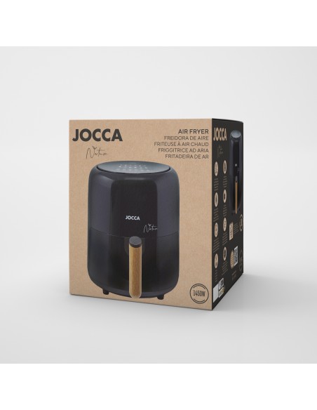 3.8L Digital Natureza Preto Air Fryer