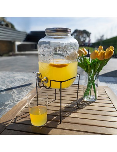 DISPENSADOR DE BEBIDAS CON SOPORTE