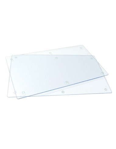 SET DE 2 PLACAS CUBRE VITROCERÁMICA DE CRISTAL...