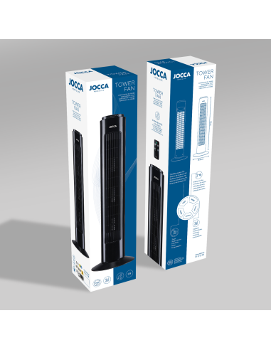Ventilateur de tour avec télécommande