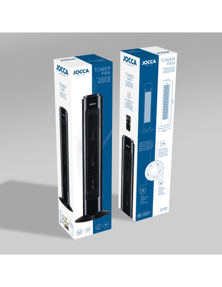 TOWER FAN WITH REMOTE CONTROL