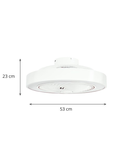 Mennyezeti ventilátor mennyezet Bluetooth-val