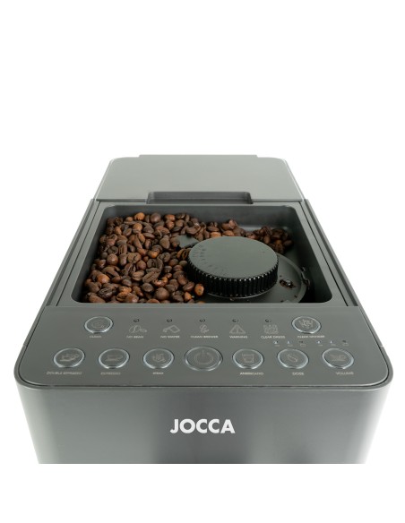 Superautomatisk kaffemaskine 20 barer med integreret mølle og fordamper