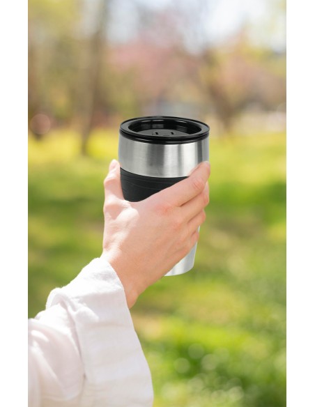 CAFETERA DE GOTEO INDIVIDUAL CON TERMO Y TAZA DE VIAJE 420ML