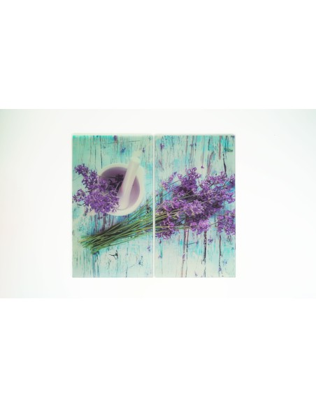 Conjunto de 2 Capas 52x30 cm Vitrocerâmica