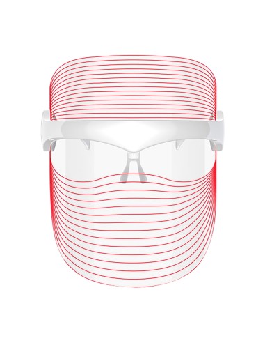 ANSIGTSMASKE MED LED-LYS
