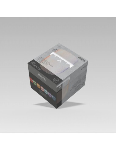 MASCHERA FACCIALE CON LUCE A LED