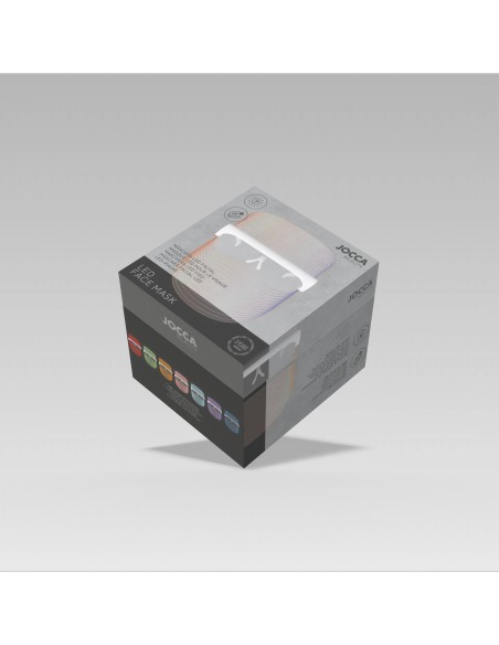 MASCHERA FACCIALE CON LUCE A LED