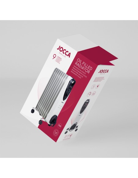 RADIADOR DE ÓLEO DE 2000W 9 ELEMENTOS E TERMOSTATO