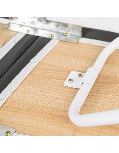 Folding ironing board