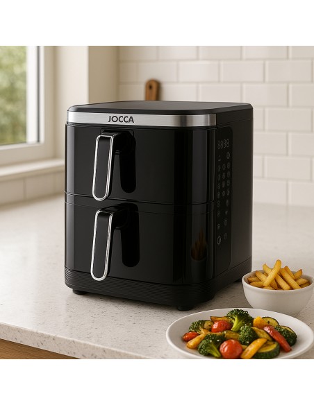 FREIDORA DE AIRE DOBLE 11L