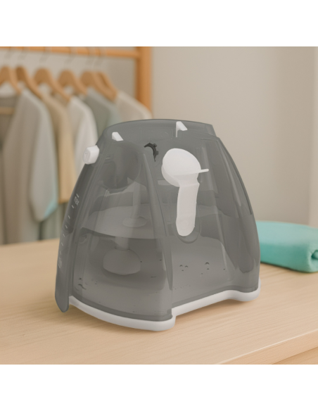 STEAM VERTICAL IRON WITH REMVABLE DEPOSIT