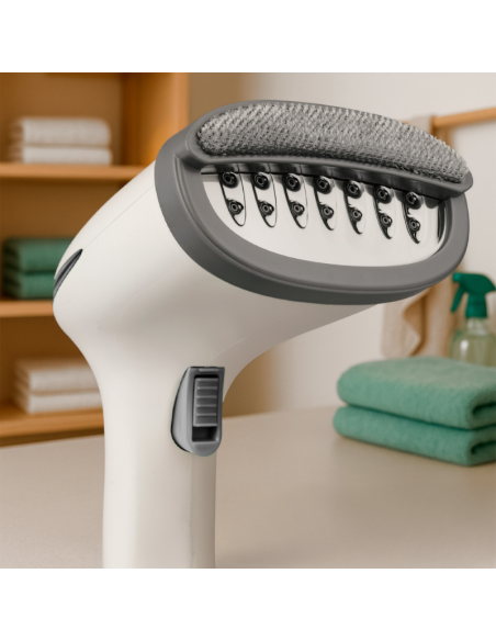 STEAM VERTICAL IRON WITH REMVABLE DEPOSIT