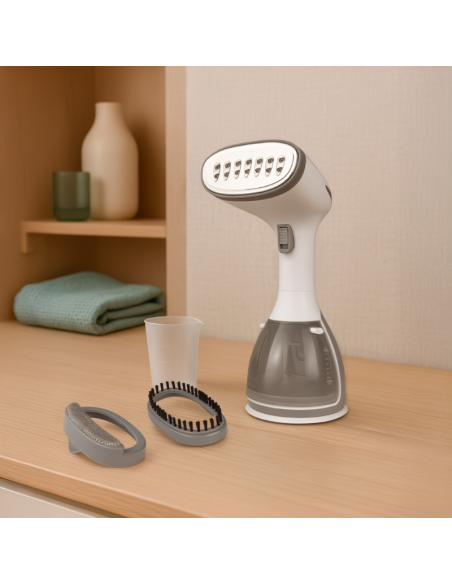 STEAM VERTICAL IRON WITH REMVABLE DEPOSIT