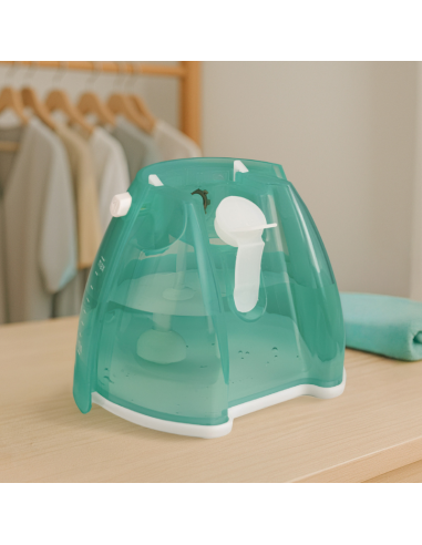 STEAM VERTICAL IRON WITH REMVABLE DEPOSIT