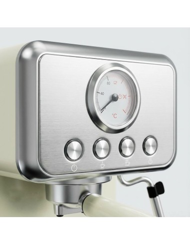 Retro Espresso-Kaffeemaschine 15-Bars mit...