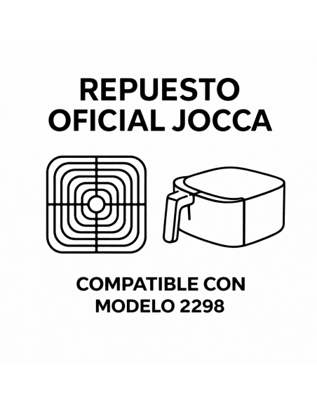 Rejilla + cubeta de freidora para modelo 2298
