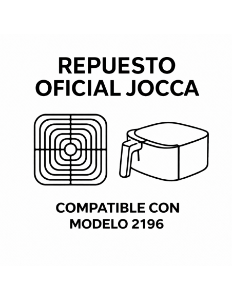 Rejilla + cubeta de freidora para modelo 2196
