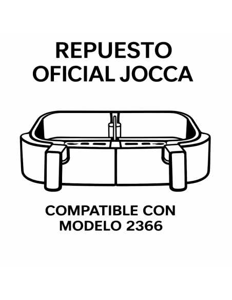 Cubeta de freidora para modelo 2366