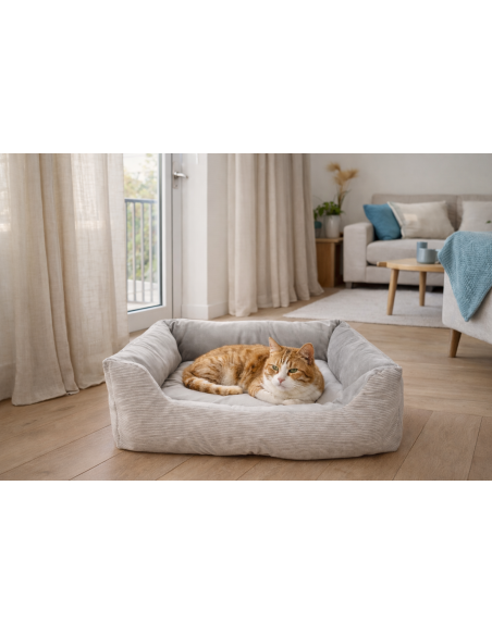 Cama mascotas rectangular