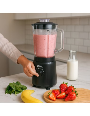 Batidora vaso de cristal