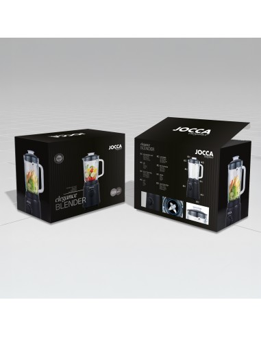 BATIDORA DE VASO DE CRISTAL