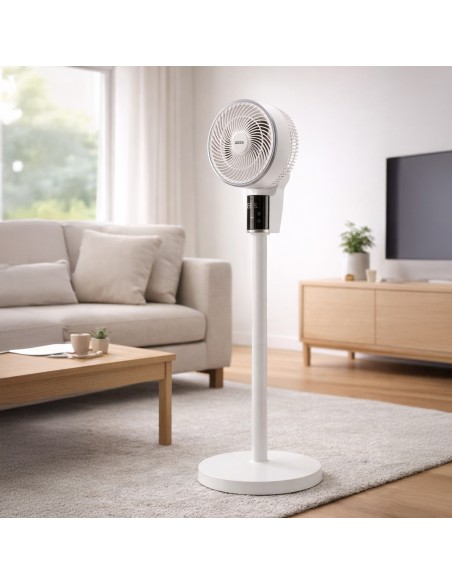 VENTILADOR DE PIE 3D CON MANDO 2