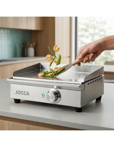 PLANCHA GRILL TEPPANYAKI DE ACERO INOXIDABLE 1700W 2