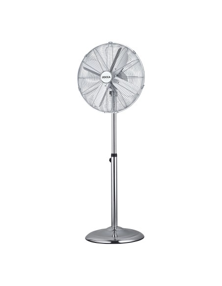 VENTILADOR DE PIE CROMADO