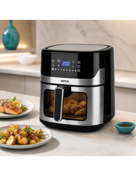 FREIDORA DE AIRE DIGITAL 6.5L CON VENTANA 2