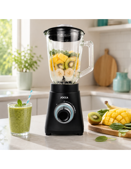 BATIDORA CON JARRA DE CRISTAL - 1000W 2
