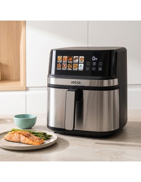 8L DIGITAL AIR FRYER WITH DOUBLE RESISTANCE AND COLOR...